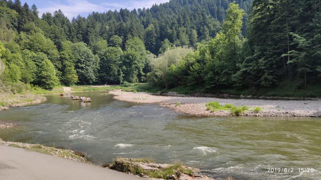 splav dunajec