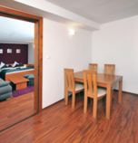 Apartmánový dom Resort vila Beatrice - Depandance Magnolia Tatranská Lomnica 3609 - štúdio Typ A  (28 m&amp;sup2;): 1 x dvojlôžková izba (1 x  manželská posteľ),  + 1 x prístelka (1 x rozkladací gauč), spoločenská miestnosť  prepojená s kuchynským kútom (TV+SAT, rádio, posedenie), kuchynský kút (chladnička, rýchlovarná kanvica, dvojplatnička), kúpelňa (sprchovací kút, WC v kúpeľni, umývadlo)